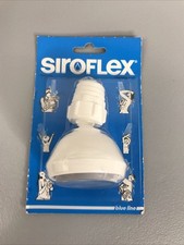 Cabeça de chuveiro SiroFlex plástico branco feita na Itália parafuso redondo novo comprar usado  Enviando para Brazil