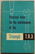 Triumph tr2 tr3 d'occasion  Expédié en Belgium