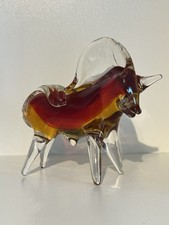 Murano bull glass for sale  CARNOUSTIE