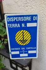 Insegna plastificata dispersor usato  Vigevano