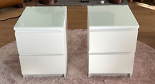 Pair ikea malm for sale  CHERTSEY