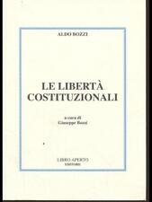 Liberta costituzionali scienze usato  Italia