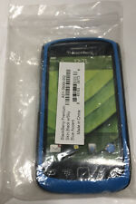 Usado, Skin BlackBerry Premium para tocha 9850/9860 - Preto/azul celeste acento comprar usado  Enviando para Brazil