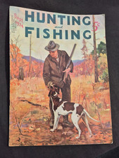 Vintage SEPTEMBER 1934 HUNTER & FISHING Magazine   Vtg Advertising    B comprar usado  Enviando para Brazil