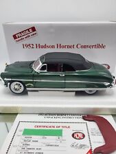 DANBURY MINT ACME 1952 HUDSON HORNET CONVERSÍVEL ESCALA 1/18 **IMACULADO/TÍTULO  comprar usado DANBURY MINT ACME 1952 HUDSON HORNET CONVERSÍVEL ESCALA 1/18 **IMACULADO/TÍTULO  comprar usado  Enviando para Brazil