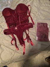 Red lingerie corset d'occasion  Expédié en Belgium