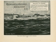Usado, 1904 Richelieu & Ontario Navegação Anúncio Cruzeiros a Vapor Mil Ilhas Saguenay comprar usado  Enviando para Brazil