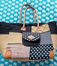 Sac cabas patchwork d'occasion  Caen