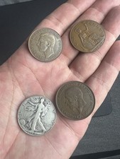 🔥Conjunto de Moedas Auke Van Dokkum Prata Liberdade Caminhante Sol e Lua Moeda RARA Mágica🔥 comprar usado  Enviando para Brazil