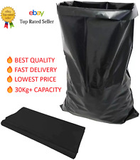 Black rubble sacks for sale  BIRMINGHAM