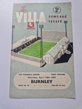 1958 aston villa for sale  BIRMINGHAM