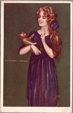 Vintage postcard artist for sale  NORWICH