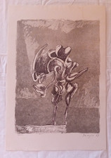 Litografia originale Il ratto Vittorio Basaglia 1967 firmata dim. 34,5x51,0 cm usato Litografia originale Il ratto Vittorio Basaglia 1967 firmata dim. 34,5x51,0 cm usato  Roma