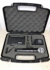 Microfone Shure PG58, transmissor T2-W, receptor T3-CE e fonte de alimentação PS20 com estojo comprar usado  Enviando para Brazil
