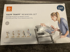 Stokke Tripp Trapp Conjunto Bebê Recém-nascido Assento Destacável Até 20 lb Para Cadeira Alta comprar usado  Enviando para Brazil