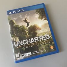 PS Vita Psv Uncharted: Golden Abyss versión asiática en inglés región libre probado segunda mano  Embacar hacia Argentina