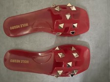 Sandalen rot nieten gebraucht kaufen  München