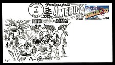 Mayfairstamps fdc 2002 usato  Spedire a Italy