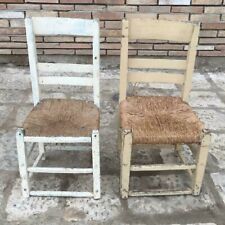 Antiche sedie legno usato  Matera