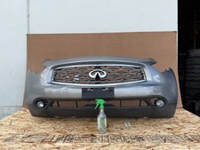 INFINITI FX35 FX50 09-13 CAPA DE PARA-CHOQUE DIANTEIRO FABRICANTE DE EQUIPAMENTO ORIGINAL COM GRADES E SENSORES (CINZA) comprar usado  Enviando para Brazil