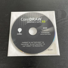 Corel Draw Graphics Suite X6 Upgrade, używany na sprzedaż  Wysyłka do Poland