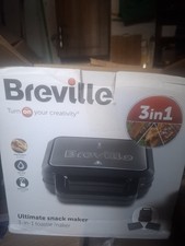 Breville sandwich waffle for sale  BALLYMENA