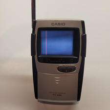 Televisão colorida CASIO LCD TV-880 portátil de bolso/monitor testado funcionando! comprar usado  Enviando para Brazil