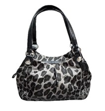 Bolsa de ombro Coach Mia Ocelot Leopard Maggie metálica baguete # 44293 comprar usado  Enviando para Brazil