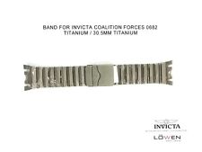 Autêntica pulseira de relógio Invicta Coalition Forces 0682 titânio 30,5 mm comprar usado  Enviando para Brazil