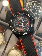 Usado, Relógio aviador masculino personalizado 45 mm com movimento Seiko NH35, cristal de safira comprar usado  Enviando para Brazil