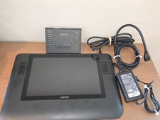 Tablet LCD WACOM DTZ-1200W con caja convertidora, cable USB, alimentación y soporte, SIN BOLÍGRAFO segunda mano  Embacar hacia Mexico