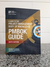Pmbok guide 6th for sale  Yuba City
