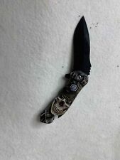 Folding knife skull for sale  Kingman