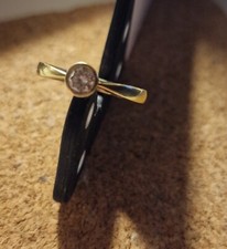 Brillant ring solitär gebraucht kaufen  Bad Bergzabern