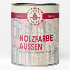 Holzfarbe außen holzdeckfarbe gebraucht kaufen  Senden
