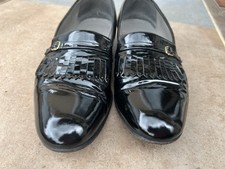 Lackleder herren halbschuhe gebraucht kaufen  Walderbach