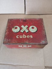 Vintage oxo tin for sale  SPALDING