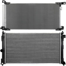 Kit de refrigeração de radiador e condensador CA de alumínio para Toyota Corolla 2.0L 2019-2022, usado comprar usado  Enviando para Brazil