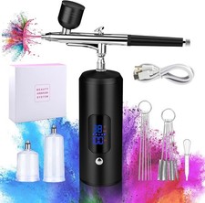 Tragbar airbrush set gebraucht kaufen  Aspisheim, Grolsheim