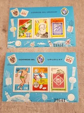 URUGUAY-1976-ANIVERSARIOS Y EVENTOS-INNSBRUCK-2 M/HOJAS MNH segunda mano  Embacar hacia Mexico