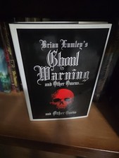 Ghoul Warning Other Omens Brian Lumley Signed HC Necronomicon Press #10 segunda mano  Embacar hacia Mexico