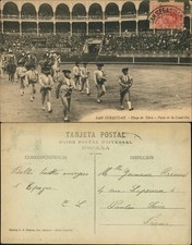 San Sebastian Donostia / Donosti Plaza de Toros - Paseo de la Cuadrilla 1911 na sprzedaż  Wysyłka do Poland