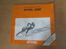 Stihl 028 bedienungsanleitung gebraucht kaufen  Deutschland