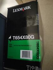 Lexmark t654x80g noir d'occasion  Bordeaux-