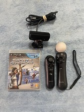 Pacote Sony PS3 PlayStation Move controles de movimento e navegação jogo para câmera de olho comprar usado  Enviando para Brazil