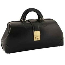 BOLSA MÉDICA ESTOJO PROFISSIONAL COURO PRETO 6 X 9 X 16 NOVA, ENVIADA GRATUITAMENTE PARA OS EUA! comprar usado  Enviando para Brazil