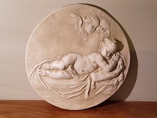 Decorative plaster plaque for sale  WYMONDHAM