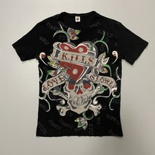 Camiseta Masculina Ed Hardy By Christian Audigier S Vintage Y2K Preta, usado comprar usado Camiseta Masculina Ed Hardy By Christian Audigier S Vintage Y2K Preta, usado comprar usado  Enviando para Brazil