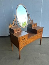 Victorian mahogany satinwood for sale  DALKEITH
