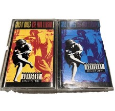 GUNS N' ROSES USE YOUR ILLUSION 1 & 2 CASSETTES comprar usado  Enviando para Brazil